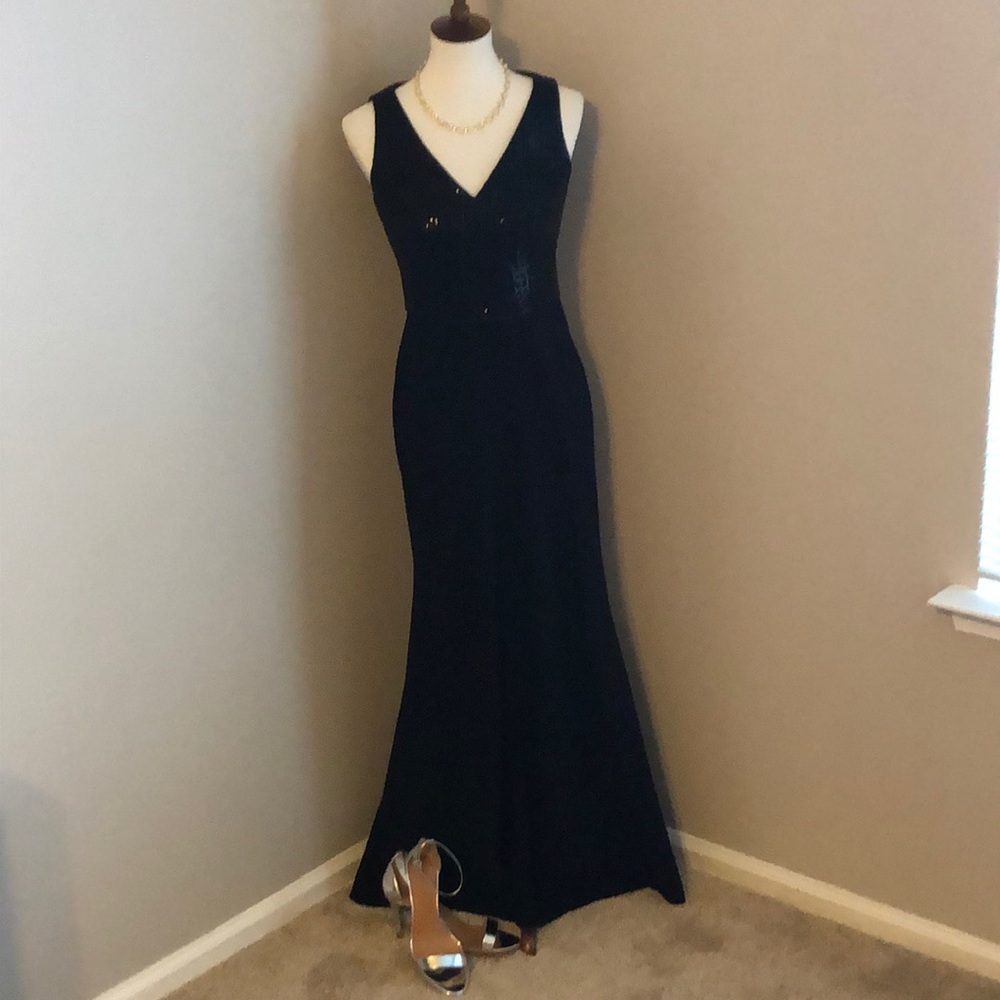 Black LAUREN Ralph Lauren gown